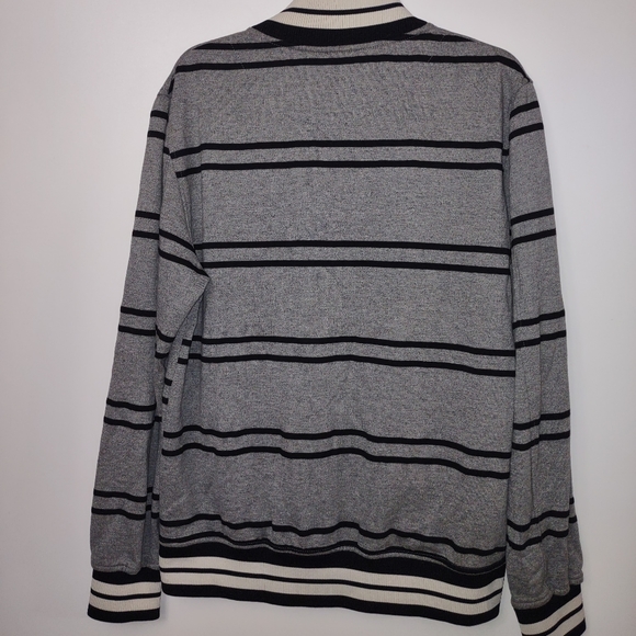 Trademark Brooklyn Cloth MFG CO 1896, Size L Button Up Gray, White, black Jacket - Picture 4 of 4